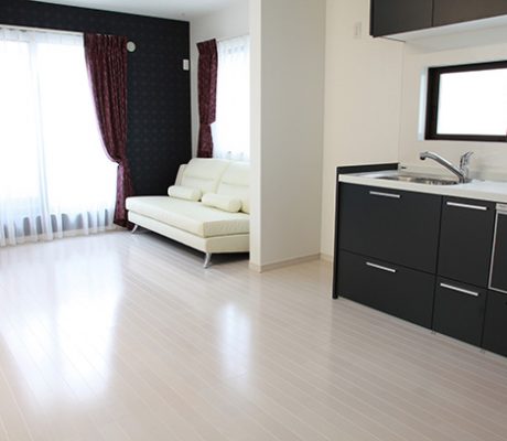 ２階リビングのかわいいお家